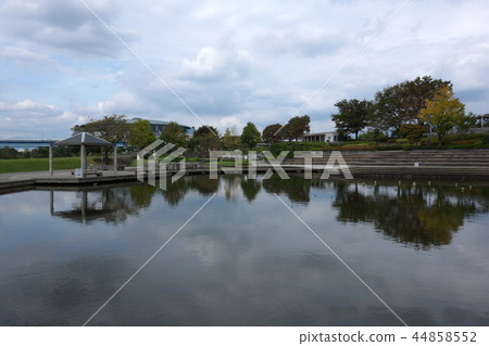 Landscape of Maebashi Park 44858552