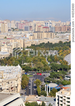 A look at one of the streets of Baku.Azerbaijan 44858980