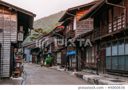 Old wooden Edo house of Narai-Juku old town Nagano 44860636