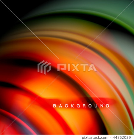 Background abstract - liquid color wave 44862029