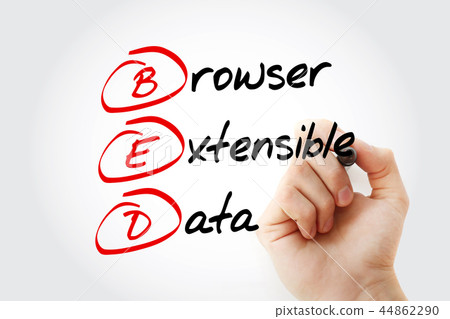 BED - Browser Extensible Data BED - Browser Extensible Data 44862290