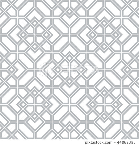 The geometric pattern with lines. Seamless  44862383