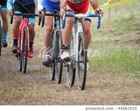 Cycling (Cyclo Cross) Race Cyclist Off Road Dirt Rough Terrain Cycling 44862859