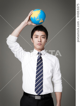 商人,上班族,男人 商人,上班族,男人 44863875