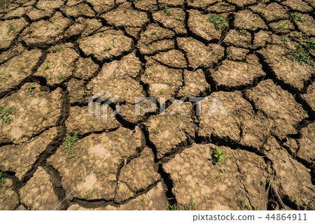 cracked soil background.  44864911