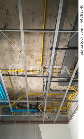 pipe system in construction 44865340