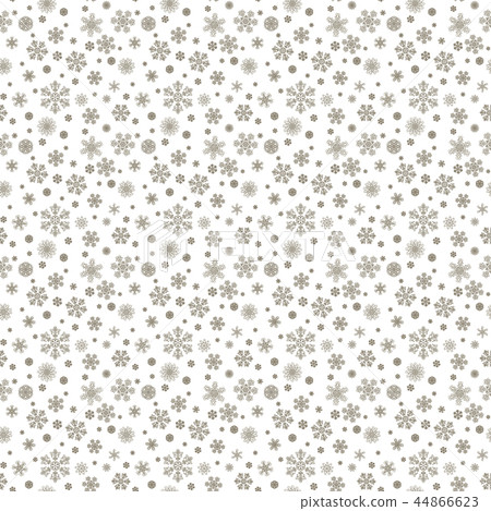 Winter christmas seamless pattern with snowflakes Winter christmas seamless pattern with snowflakes 44866623