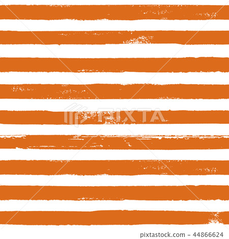 Orange and white ink striped seamless pattern 44866624