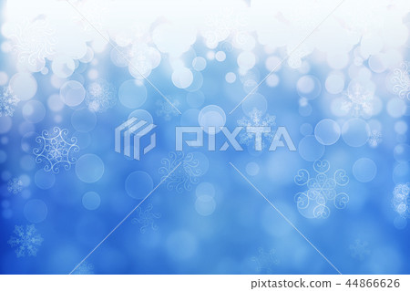 Christmas abstract winter snowflakes background Christmas abstract winter snowflakes background 44866626