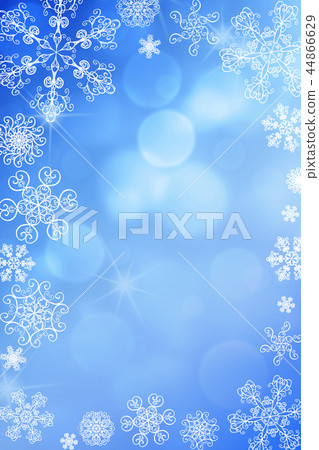 Christmas abstract winter snowflakes background Christmas abstract winter snowflakes background 44866629