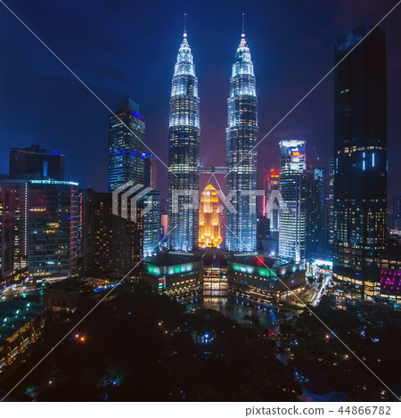 Kuala Lumper city skyline 44866782