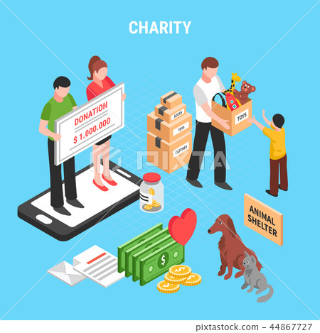 Charity Isometric Composition 44867727