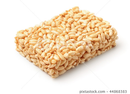 Puff rice bar isolated Puff rice bar isolated 44868383
