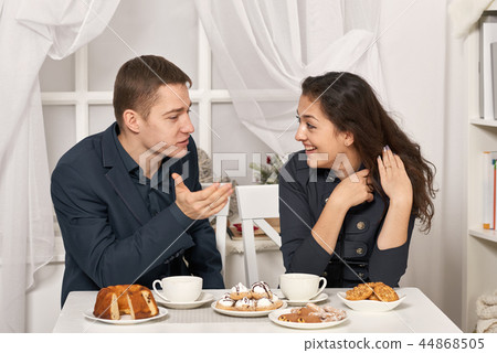 romantic couple portrait, love concept romantic couple portrait, love concept 44868505