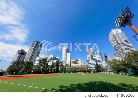 We look at Sunshine City from Toshima Ward general gymnasium 44869206