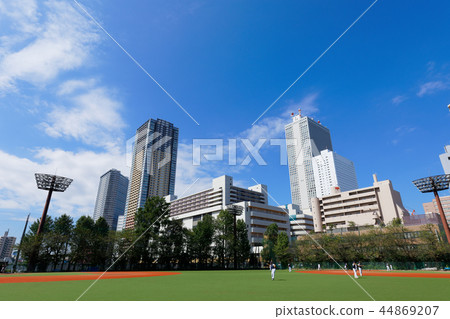 We look at Sunshine City from Toshima Ward general gymnasium 44869207