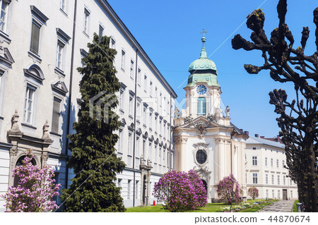 Priesterseminarkirche in Linz. Priesterseminarkirche in Linz. 44870674