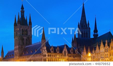 Cloth Hall and Belfry in Ypres 44870932