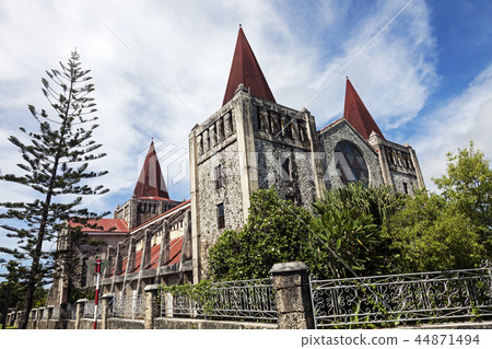 Cathedral in downtown of Nuku'Alofa Cathedral in downtown of Nuku'Alofa 44871494