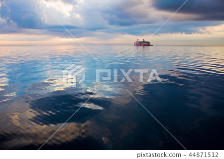 Water intake on Lake Michigan 44871512