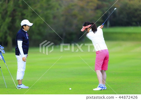 Golf lesson 44872426