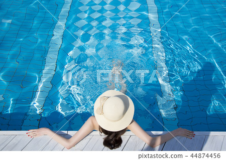 Summer Vacation of beautiful women,having fun in the water 113 44874456