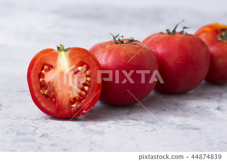 Delicious summer fruits object photo, tomato, oriental melon and watermelon 035 Delicious summer fruits object photo, tomato, oriental melon and watermelon 035 44874839