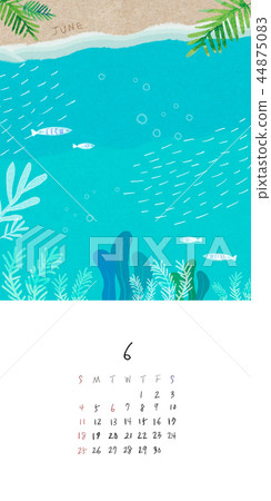 2017 Calendar monthly calendar template vector design 2017 Calendar monthly calendar template vector design 44875083