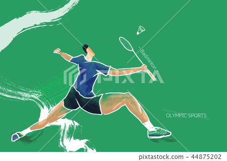 Popular Olympic Sports - badminton Popular Olympic Sports - badminton 44875202