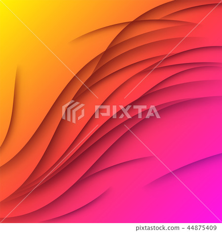Abstract background with vibrant colors and shadow ornament Abstract background with vibrant colors and shadow ornament 44875409