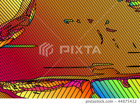 Abstract vibrant background with vivid color gradients and lines Abstract vibrant background with vivid color gradients and lines 44875412