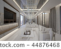 Luxury penthouse room in high rise condominium 44876468