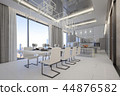 Dining and kitchen room in luxury penthouse room 44876582