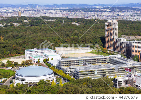 名古屋市千葉區城市風景千草體育中心愛知縣愛知縣綜合技術高中 44876679