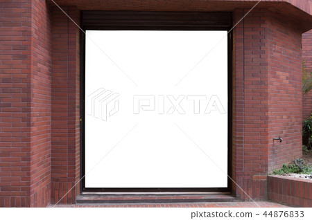 Shop Boutique Store Front with Big Window Shop Boutique Store Front with Big Window 44876833