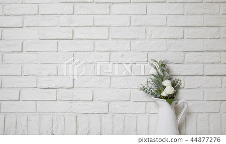 Landscape with kitchenware with white background 44877276