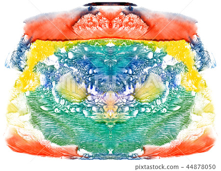 Abstract watercolors splatters, splinter, blotches 44878050