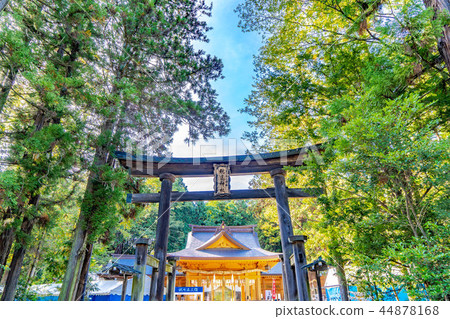 Hotaka Shrine Kagura Hall Torii Hotaka Shrine Kagura Hall Torii 44878168