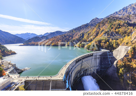 立山黑部高山路線黑部水壩 立山黑部高山路線黑部水壩 44878416