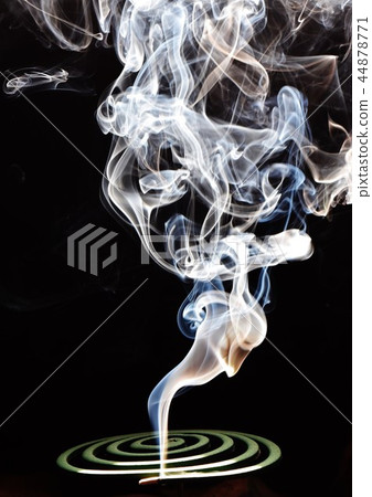Mosquito coil smoke smoke 44878771