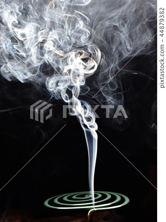 It is smoke of mosquito coil 44879382