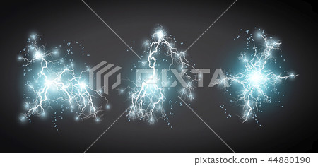 Vector illustration. Transparent light effect 44880190