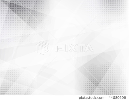 Abstract white and gray geometric background 44880606