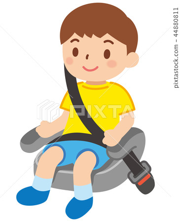 Child sitting on the seat only junior seat - Stock Illustration ...