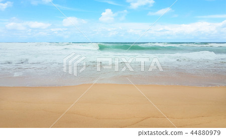 tropical summer sea sand beach and sky tropical summer sea sand beach and sky 44880979