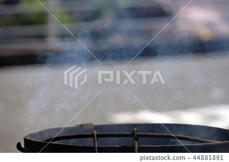 火焰煙霧灰燼 44881891