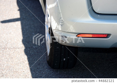 Car accident wound dent Car accident wound dent 44882121