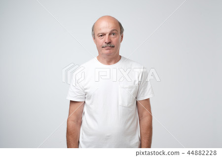 senior caucasian man looking at camera 44882228