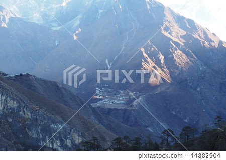 Nepal, the last village in the Himalayas Nepal, the last village in the Himalayas 44882904