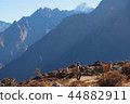 Nepal, mountain tribe and mountain 44882911